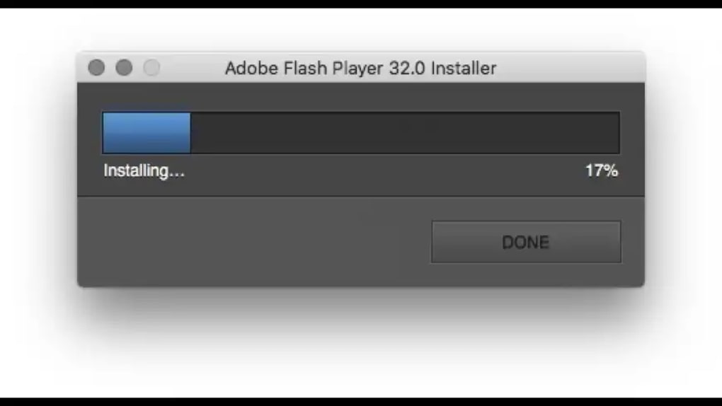 current version of flash player for mac